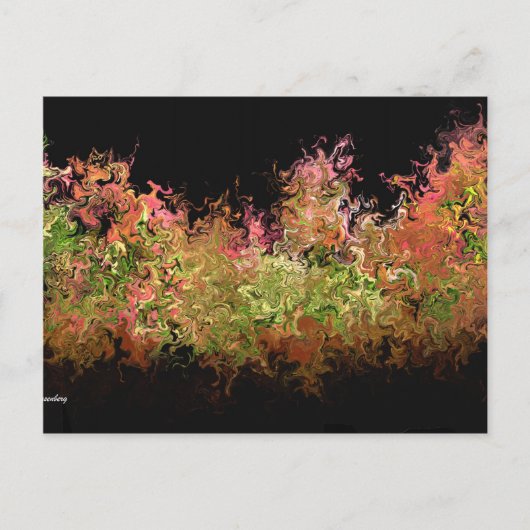 秋の印象 ポストカード (正面)