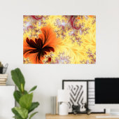 秋の即興 ポスター (ホームオフィス)