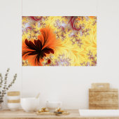 秋の即興 ポスター (キッチン)