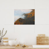 秋の原生雲 ポスター (キッチン)