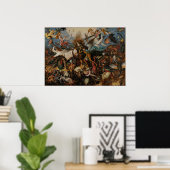 秋の反乱天使バイピエーター・ブルーゲル ポスター (ホームオフィス)