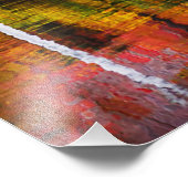 秋の反射 フォトプリント            (角)