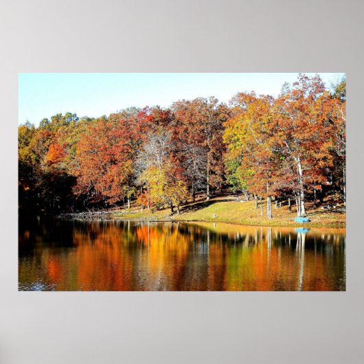 秋の反射 ポスター (正面)