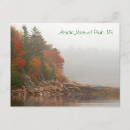 秋の反射 ポストカード