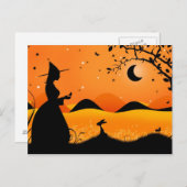 秋の反射 ポストカード (正面/裏面)