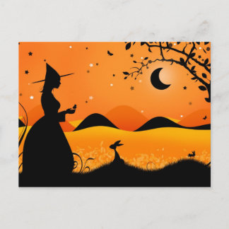 秋の反射 ポストカード