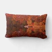 秋の反射 ランバークッション (裏面)