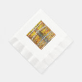 秋の反射 縁ありランチョンナプキン (角)