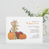 秋の収穫の招待 招待状 (スタンド正面)
