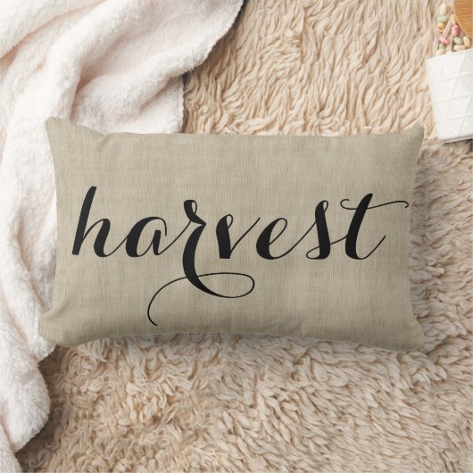 秋の収穫の素朴なバーラップの一見の枕 ランバークッション (ブランケット)