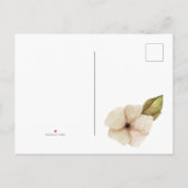 秋の収穫をテーマにした招待状とお知らせ 案内ポストカード (裏面)