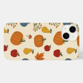 秋の収穫カボチャ フルーツ柄ケース Case-Mate iPhoneケース (裏面 (横))