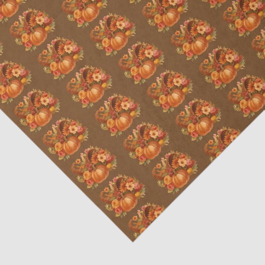 秋の収穫コルヌコピア 薄葉紙 (詳細)