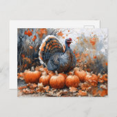 秋の収穫トルコ ポストカード (正面/裏面)