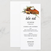 秋の収穫メニュー メニュー (正面/裏面)