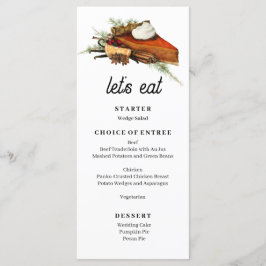 秋の収穫メニュー メニュー