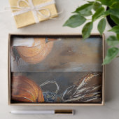 秋の収穫七面鳥の饗宴の切り離 薄葉紙 (ギフト)