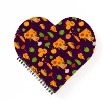 秋の収穫健康な野菜と果物のレギンス