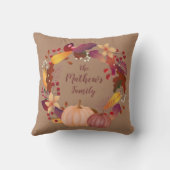 秋の収穫家賛美 クッション (裏面)