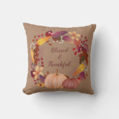 秋の収穫家賛美 クッション (正面)