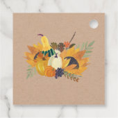 秋の収穫家農作物 フェイバータグ (裏面)