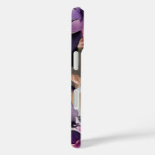 秋の収穫時期の紫結婚桃色のユリ Case-Mate iPhoneケース (裏面 / 右)