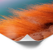 秋の収穫月（紫） ポスター (コーナー)