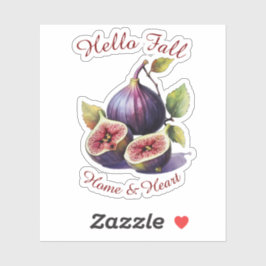 秋の収穫果実芸術とカスタム文字シール シール