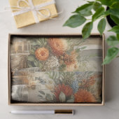 秋の収穫用カボチャのデコパージュ 薄葉紙 (ギフト)