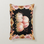 秋の収穫用カボチャ畑 アクセントクッション (正面(垂直))