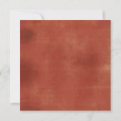 秋の収穫祭り、秋祭り、秋のコミュニティー 招待状 (裏面)