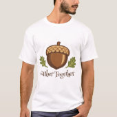 秋の収穫祭 アカーン 感謝祭 Tシャツ (正面)