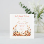 秋の収穫祭 招待状 (スタンド正面)