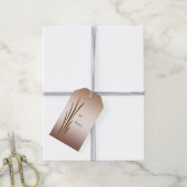 秋の収穫結婚のギフトラベル ギフトタグ (より糸付き)