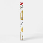 秋の収穫美学 iPhoneケース (左側面)