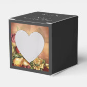 秋の収穫花フルーツ秋感謝祭 フェイバーボックス (正面サイド)