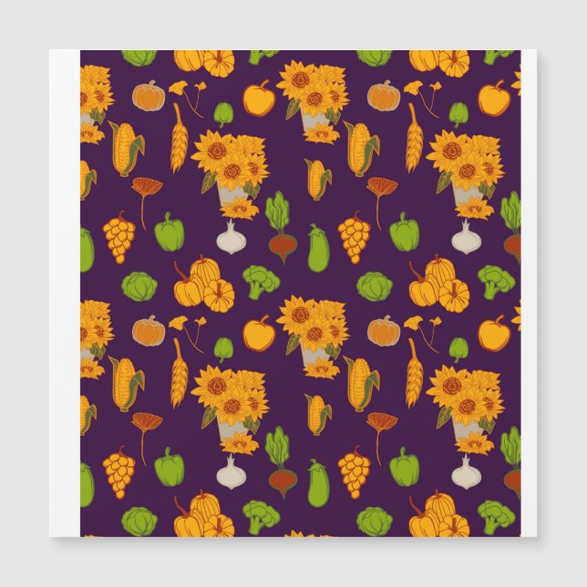 秋の収穫野菜と果物がパイを投げる (正面)