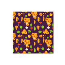 秋の収穫野菜と果物がパイを投げる