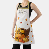 秋の収穫 – コルヌコピア秋秋 エプロン (インサイチュ)