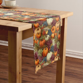 秋の収穫 ショートテーブルランナー
