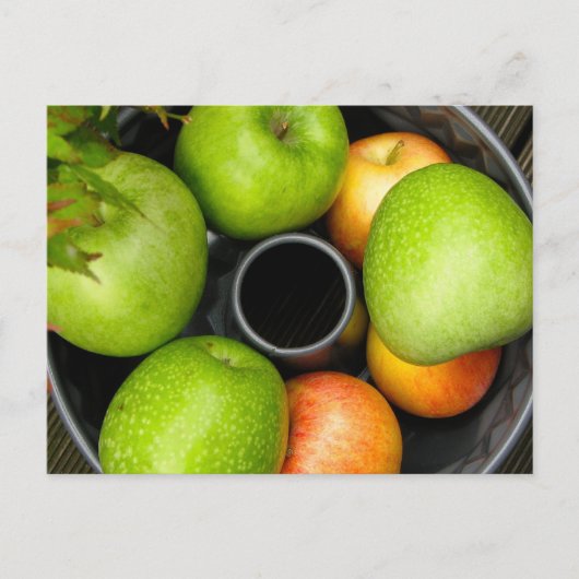 秋の収穫 ポストカード (正面)