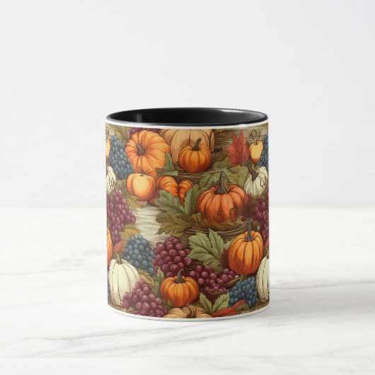 秋の収穫 マグカップ (中央)