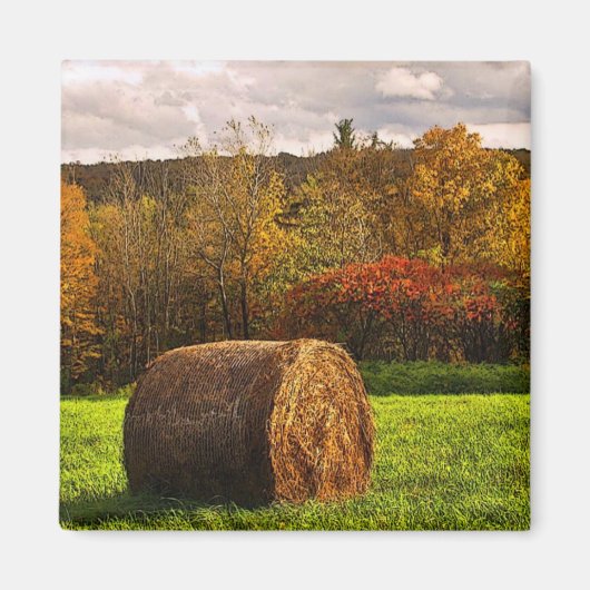 秋の収穫 マグネット (正面)