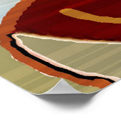 秋の収穫 – 抽象芸術ポスター ポスター (角)