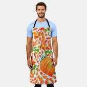 秋の収穫：水の色の秋豊富。 エプロン (着用した状態)