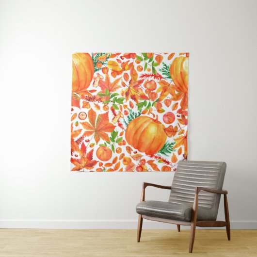 秋の収穫：水の色の秋豊富。 タペストリー (インサイチュ)