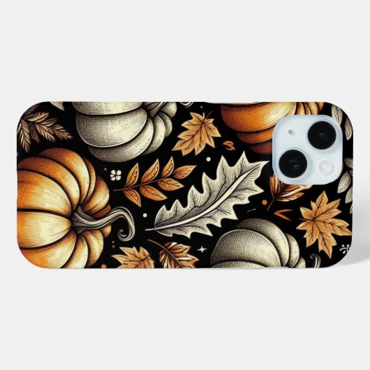 秋の収穫 Case-Mate iPhoneケース (裏面 (横))