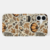 秋の収穫 iPhoneケース (裏面横)