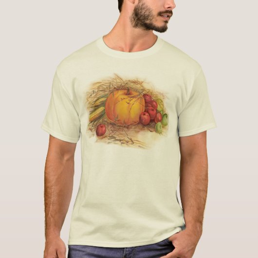秋の収穫 Tシャツ (正面)