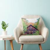 秋の古い納屋 クッション (椅子)